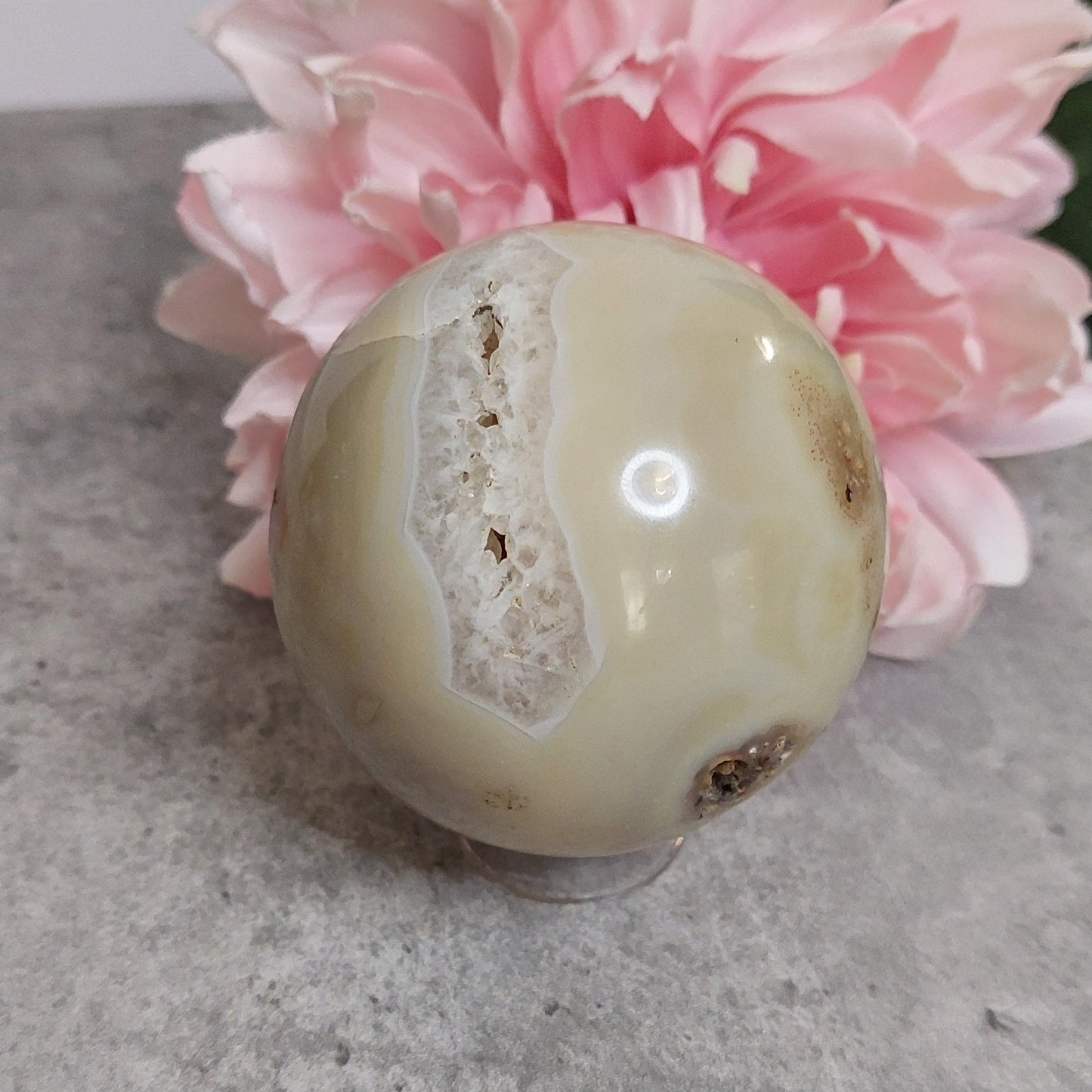 Pallo, akaatti 7,5cm