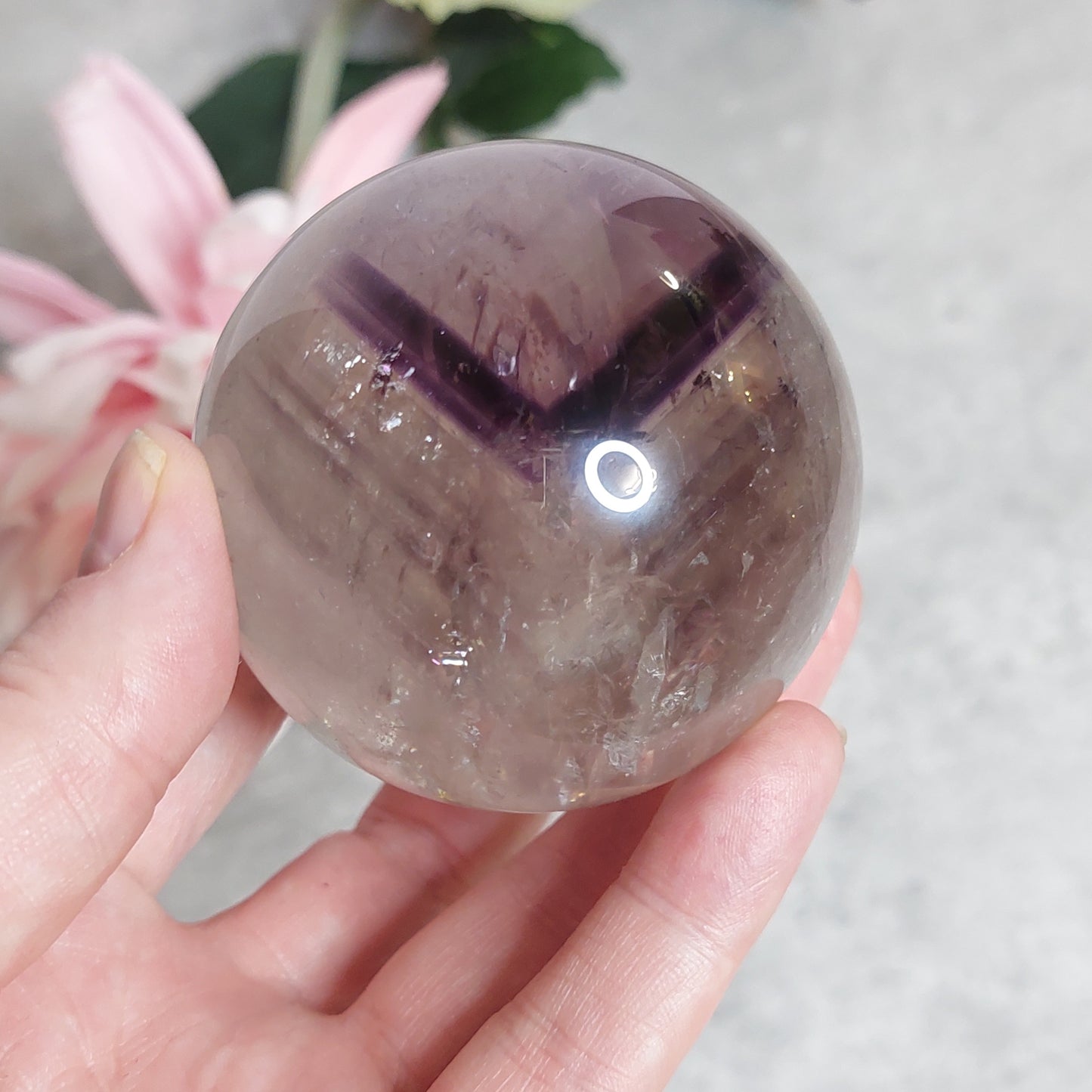 Pallo, phantom ametisti 6,4cm