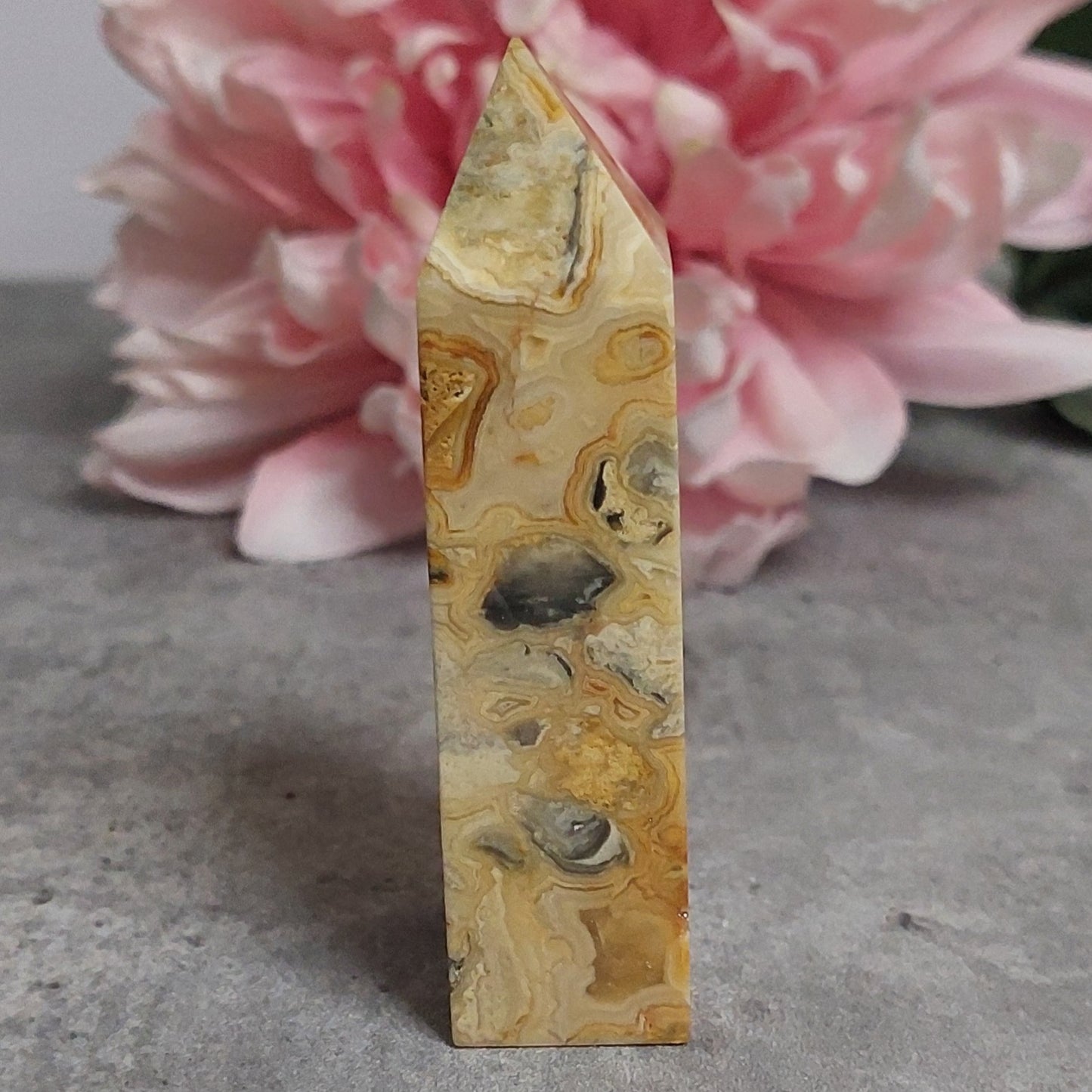 Torni, Crazy lace akaatti 7,7cm