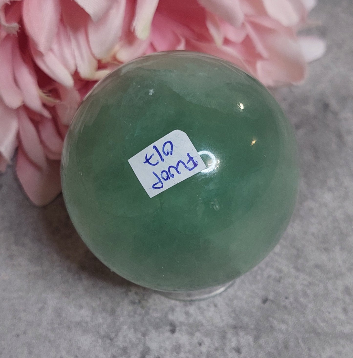 Pallo, laventeli fluoriitti 5,7cm