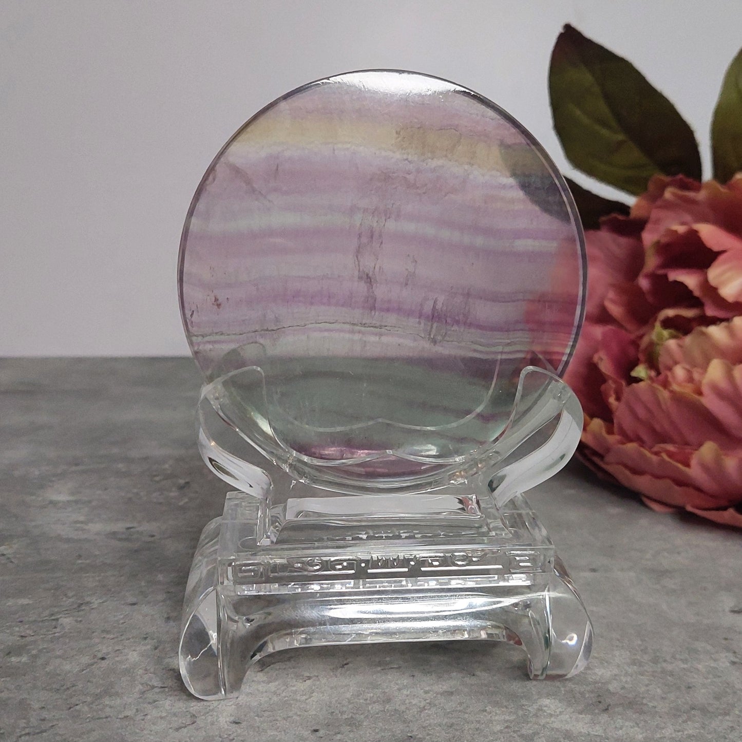 Fluoriitti lantti jalassa, 2