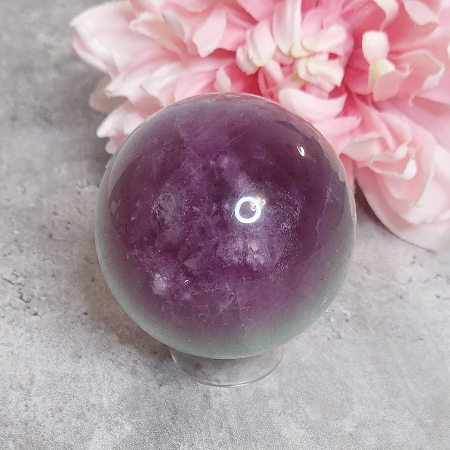 Pallo 6,5cm vesimeloni fluoriitti