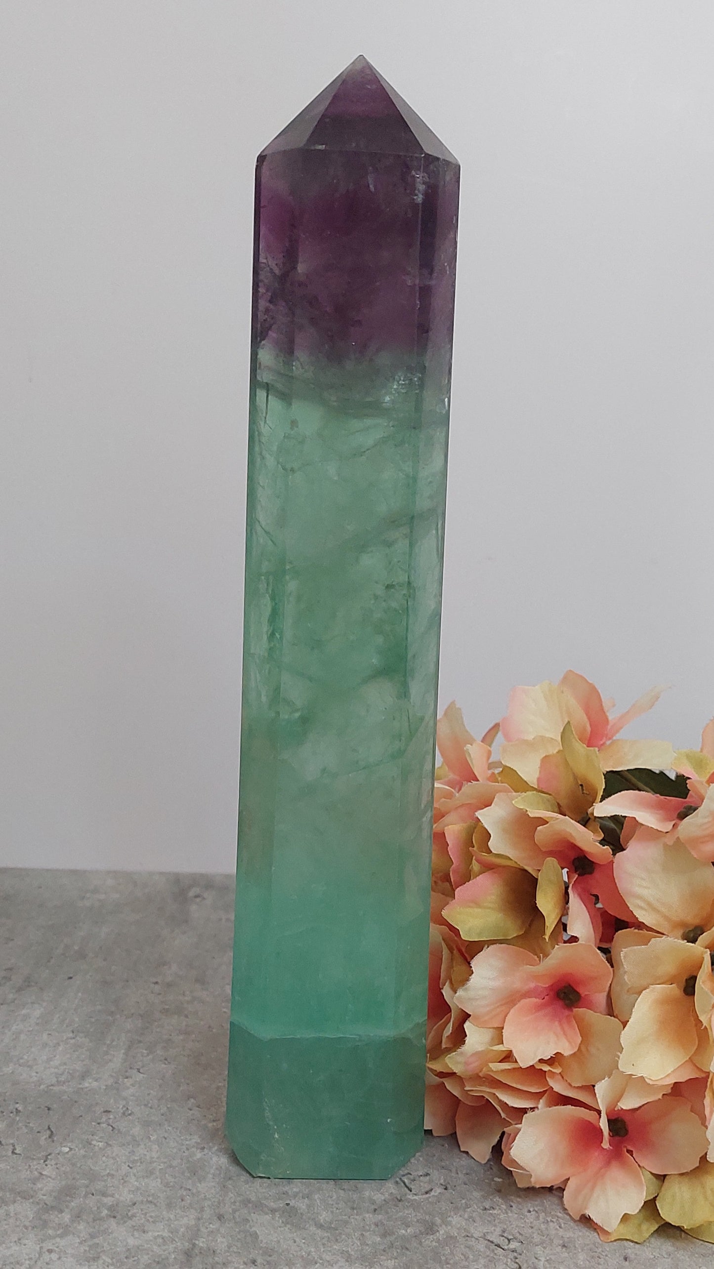Torni, vesimelonifluoriitti 23cm
