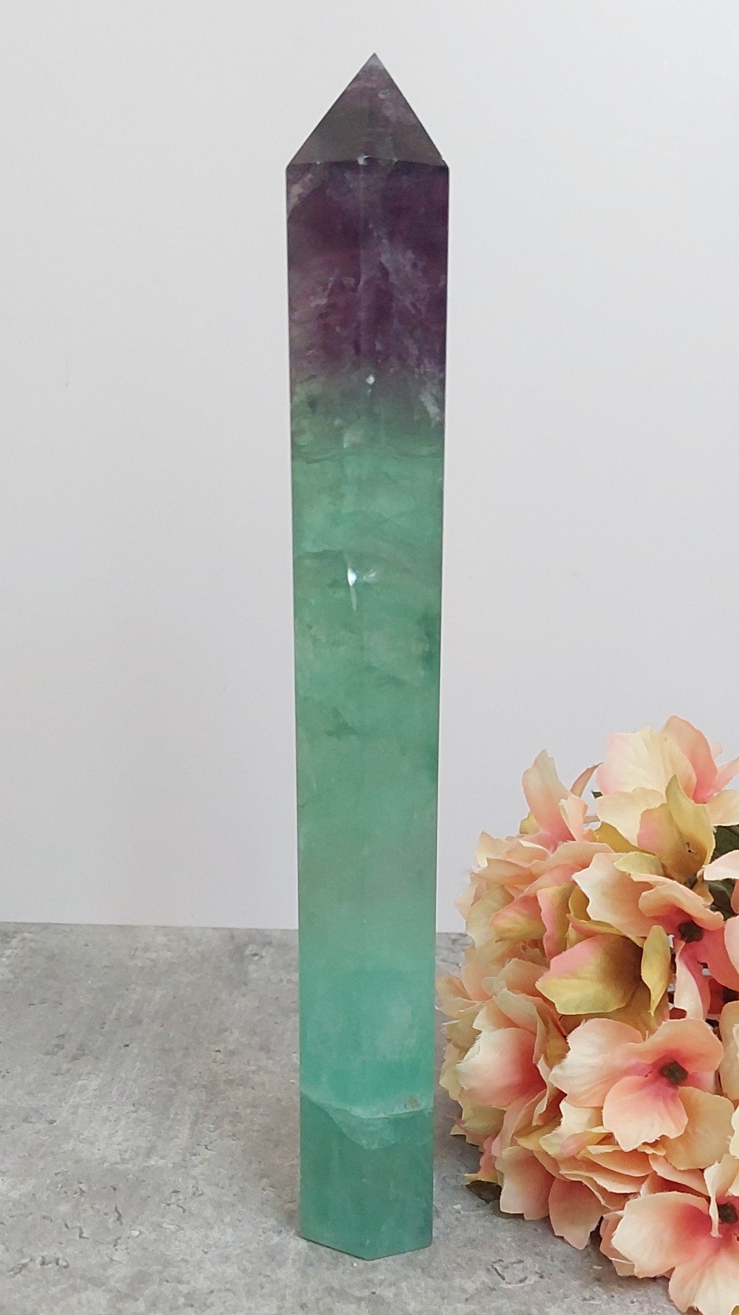 Torni, vesimelonifluoriitti 23cm