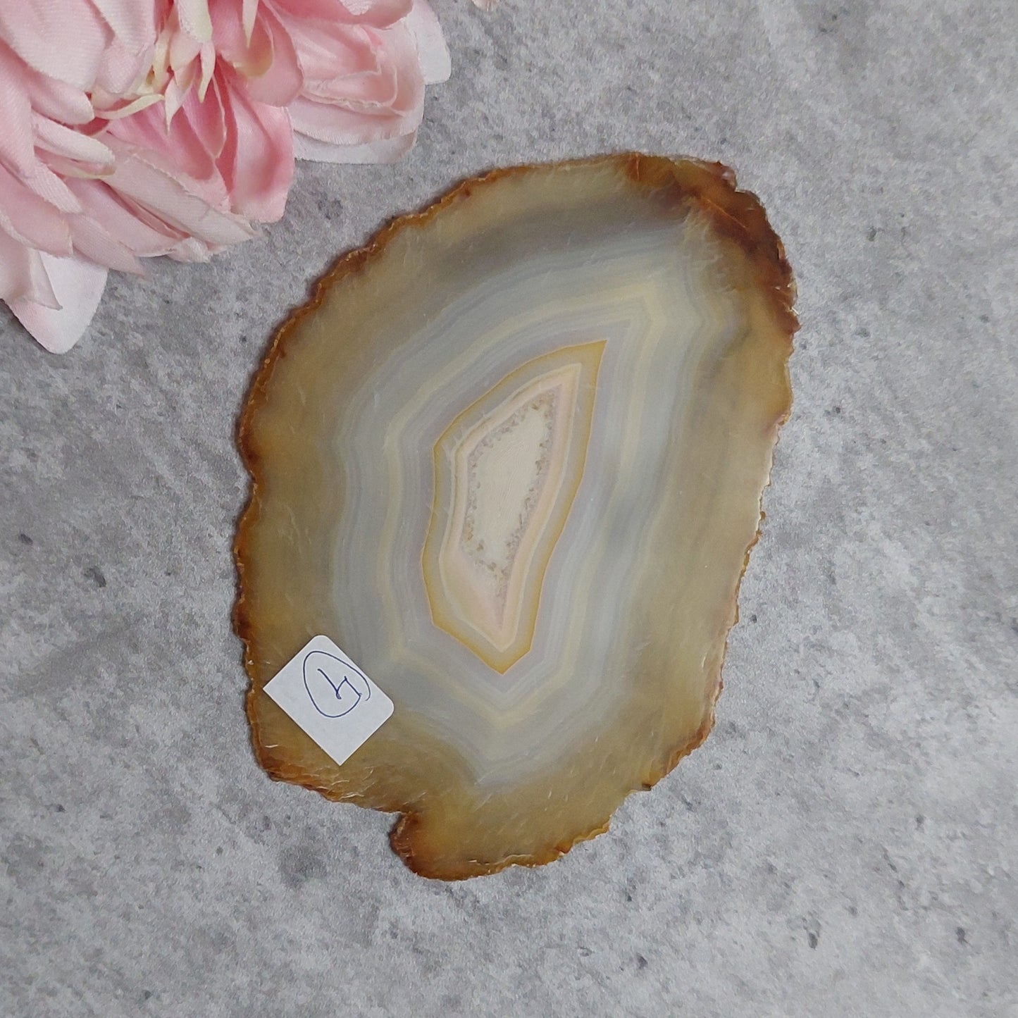 Iris akaatti slab Indonesia, 4
