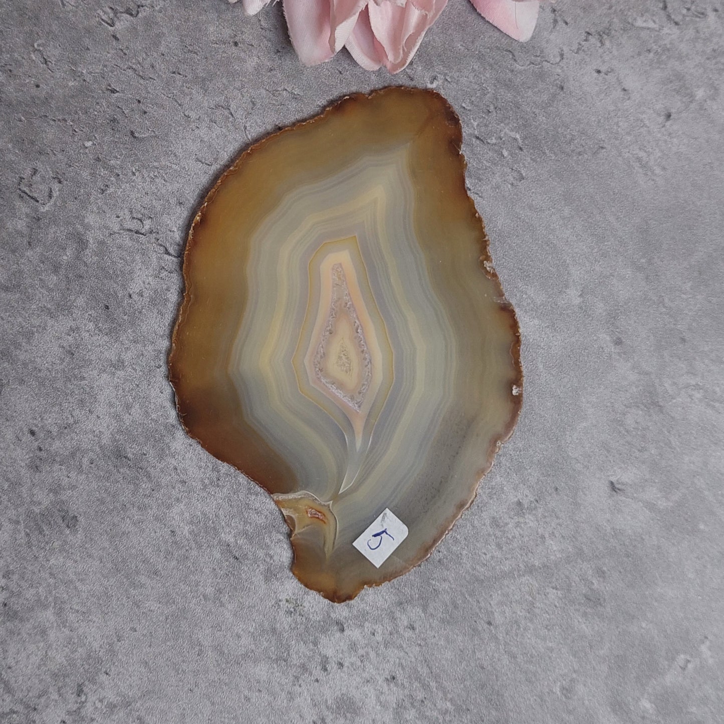 Iris akaatti slab Indonesia, 5