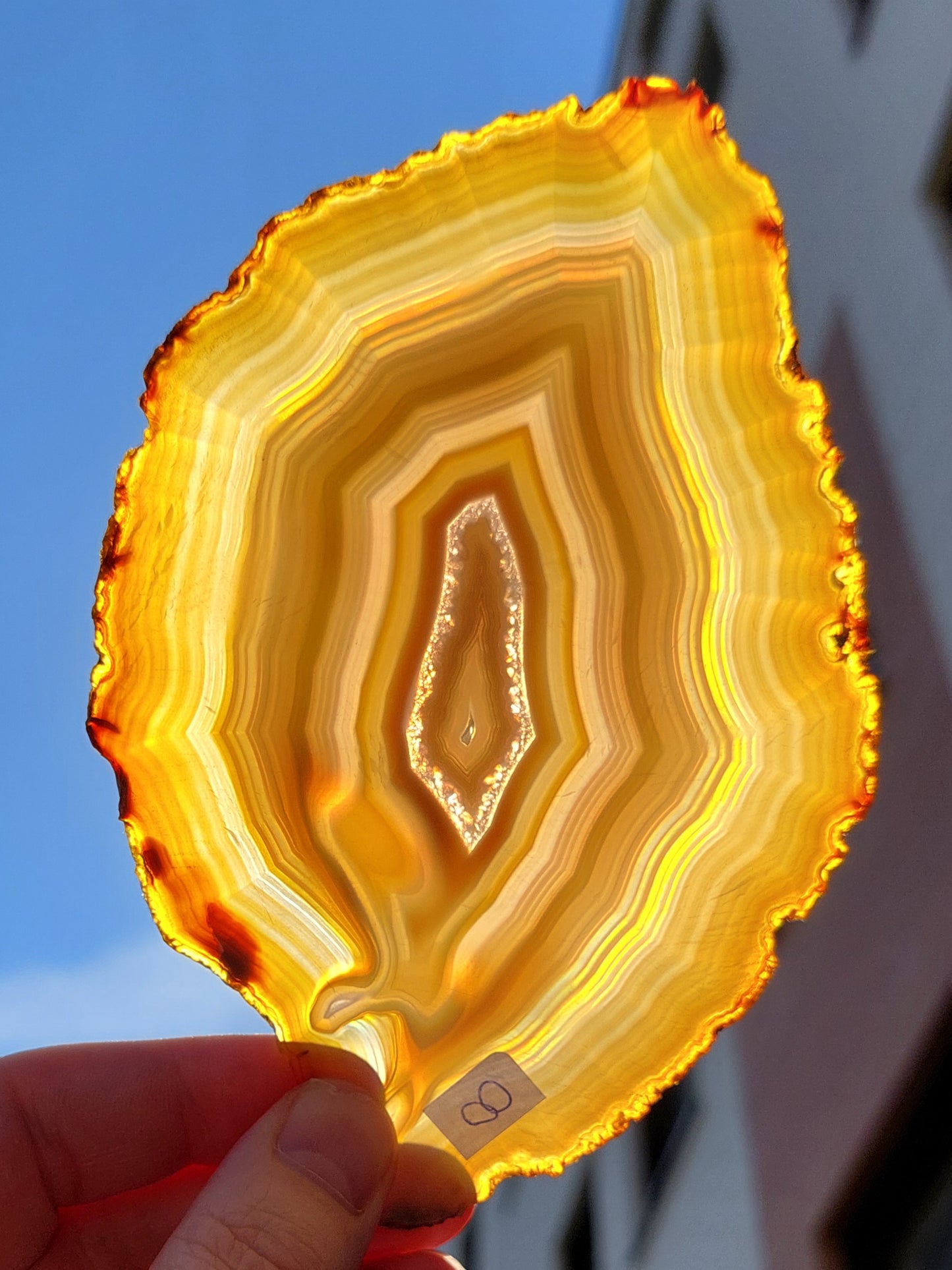 Iris akaatti slab Indonesia, 8
