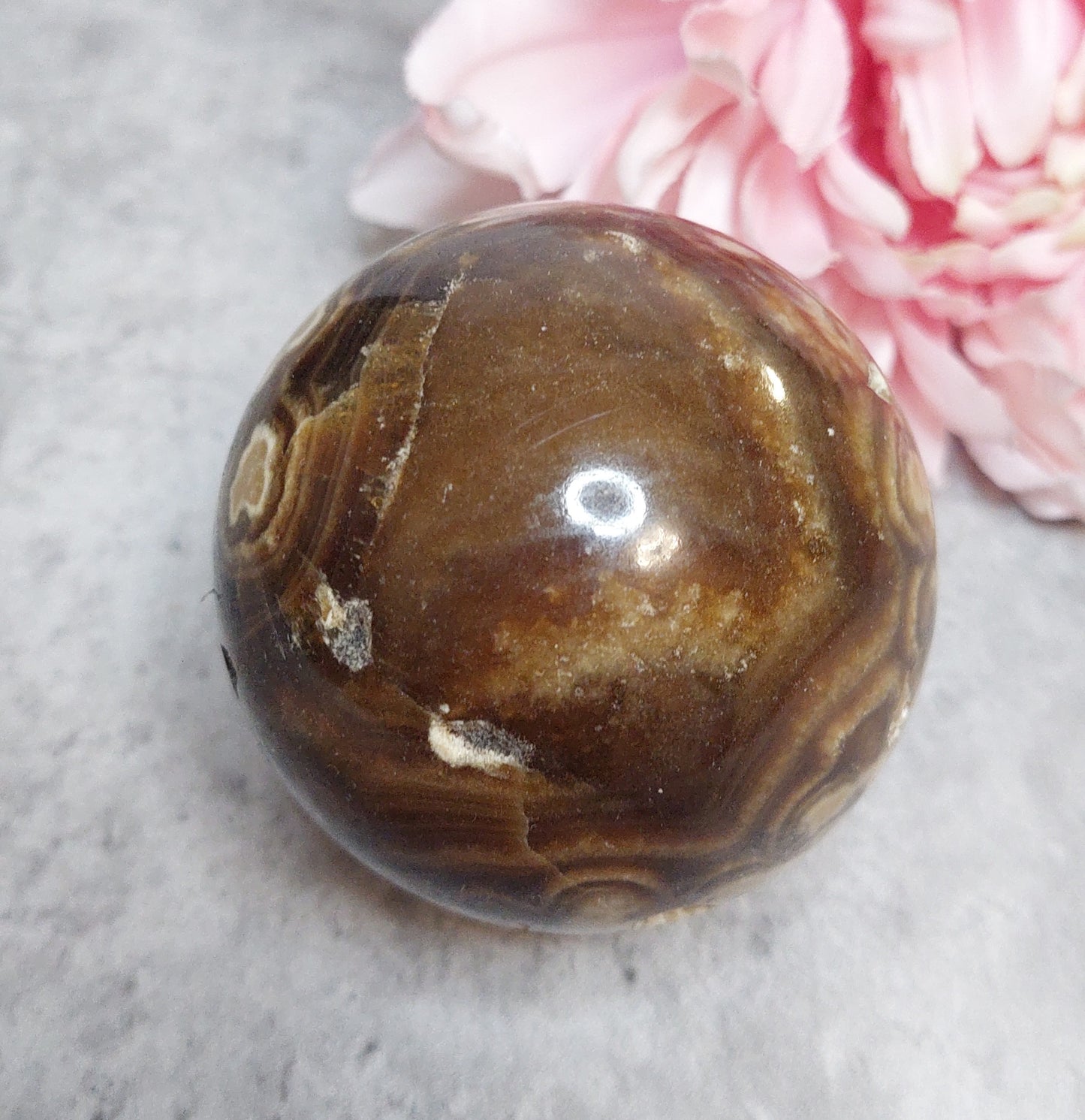 Pallo, pihkakalsiitti 6,5cm