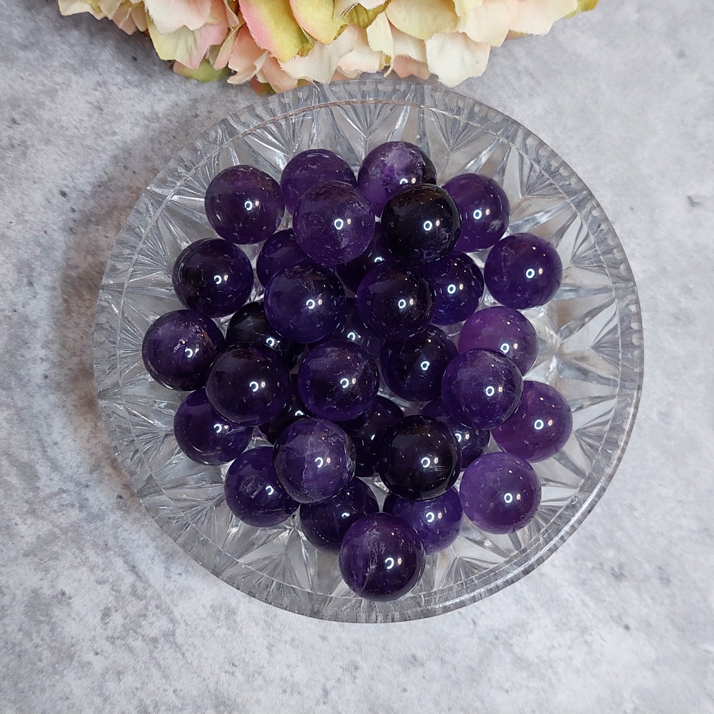 Kuula 1,7cm, ametisti tumma