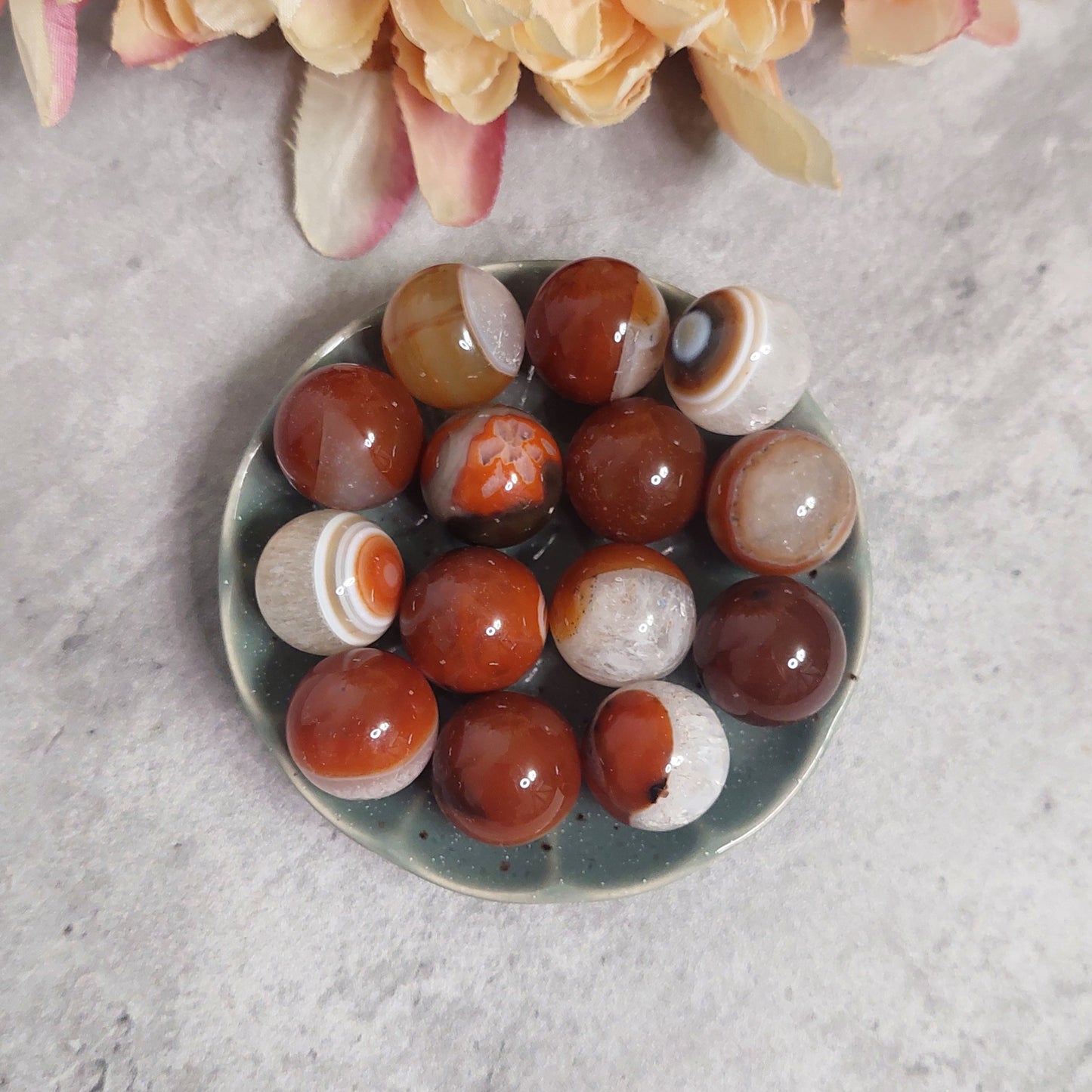 Kuula 2cm Akaatti (B2.5)