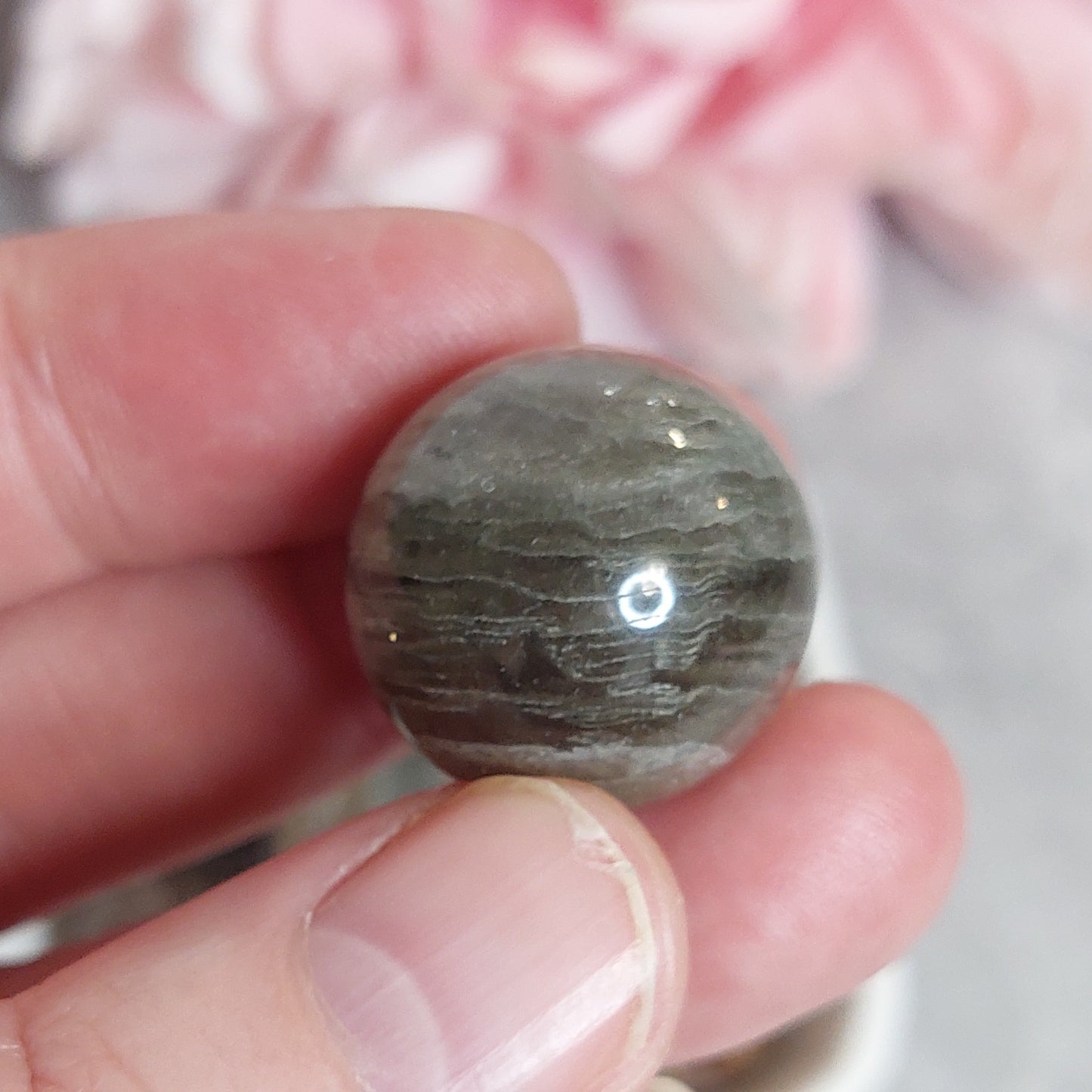 Kuula 2cm, 1000 layer puutarhakvartsi (A8.5)