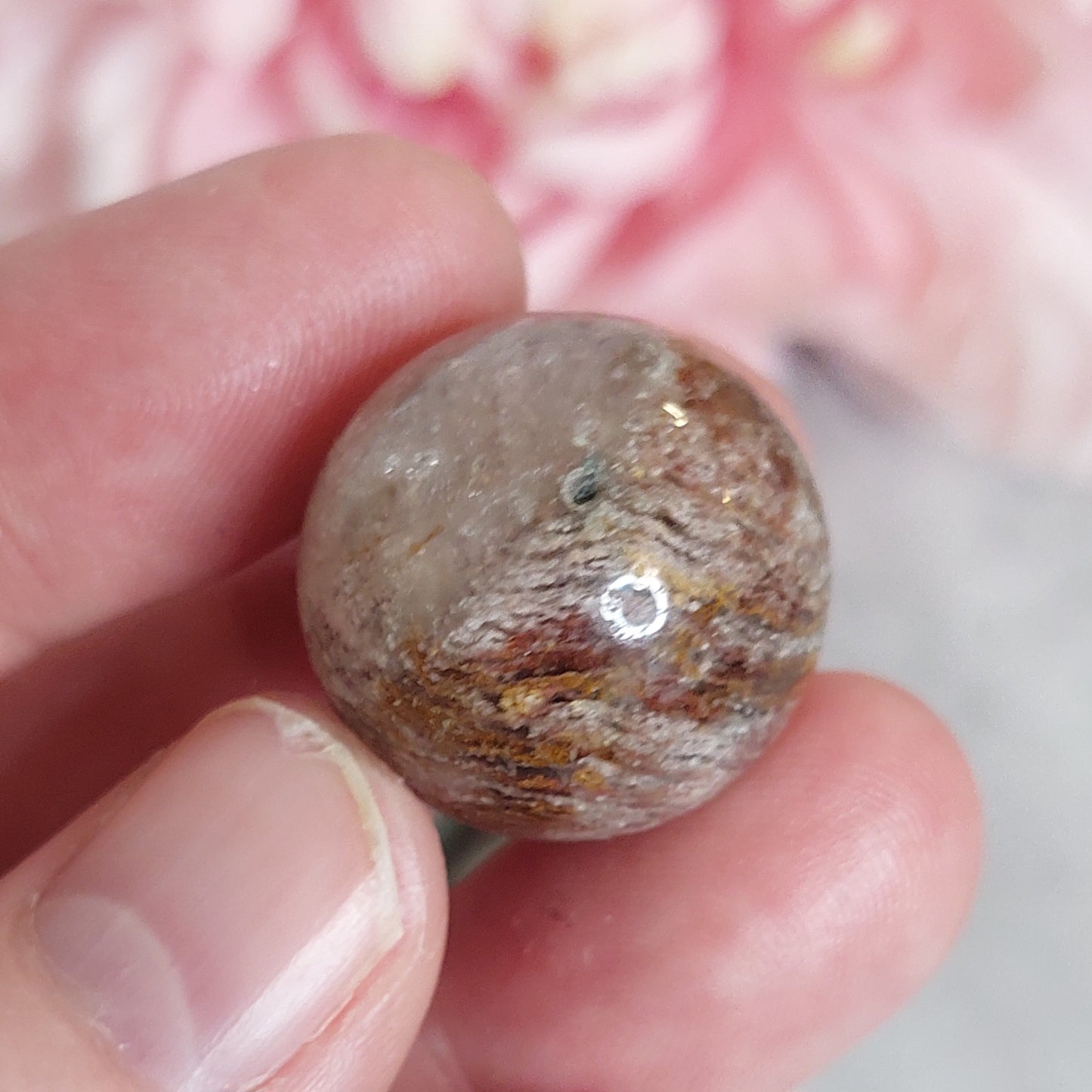 Kuula 2cm, 1000 layer puutarhakvartsi (A8.5)