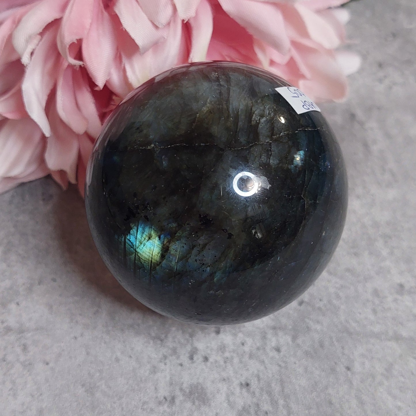 Pallo, labradoriitti 6,5cm