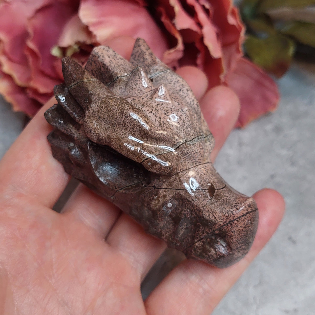 Lohis, picture jasper 7,5cm