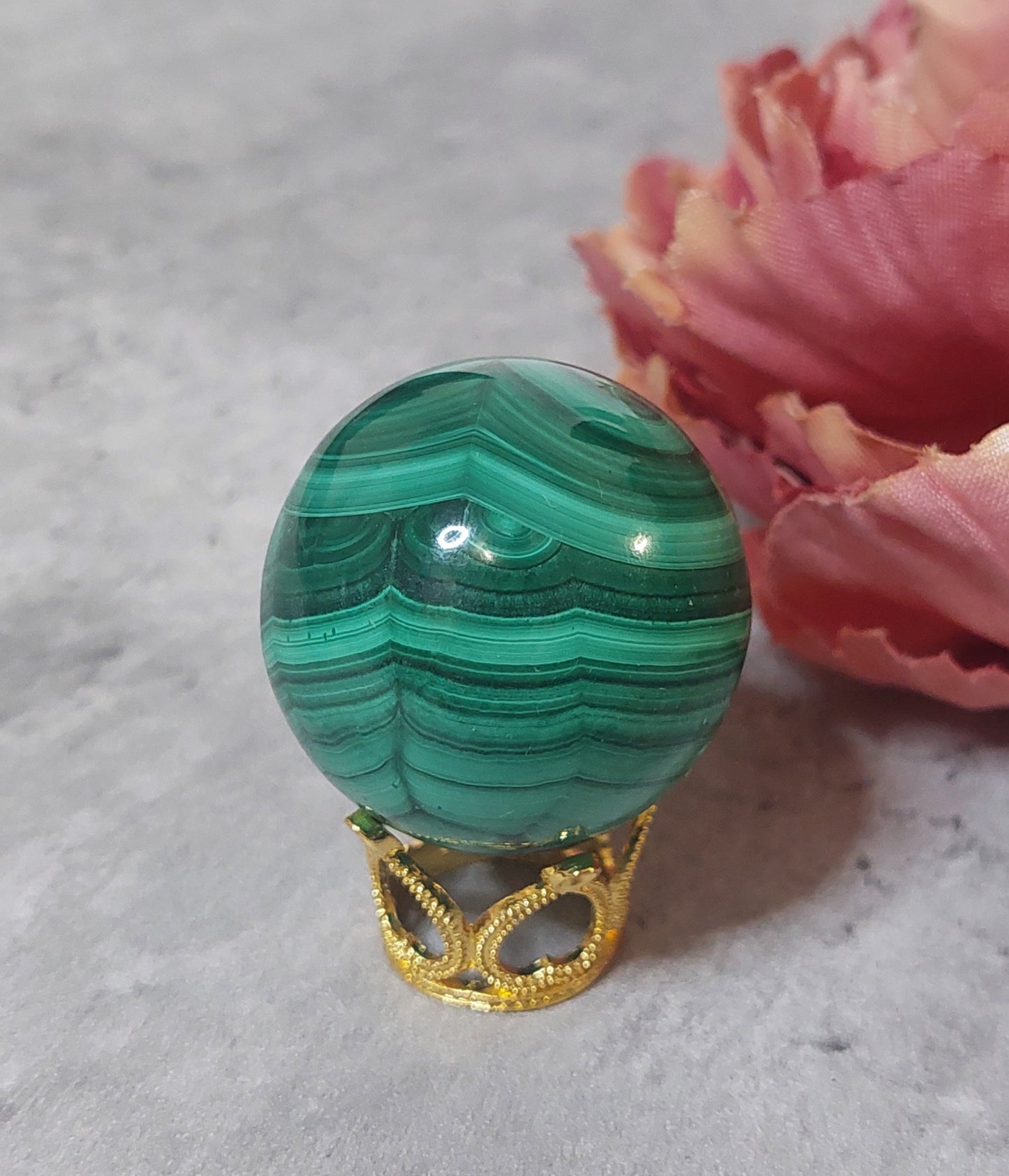 Kuula 3,5cm malakiitti