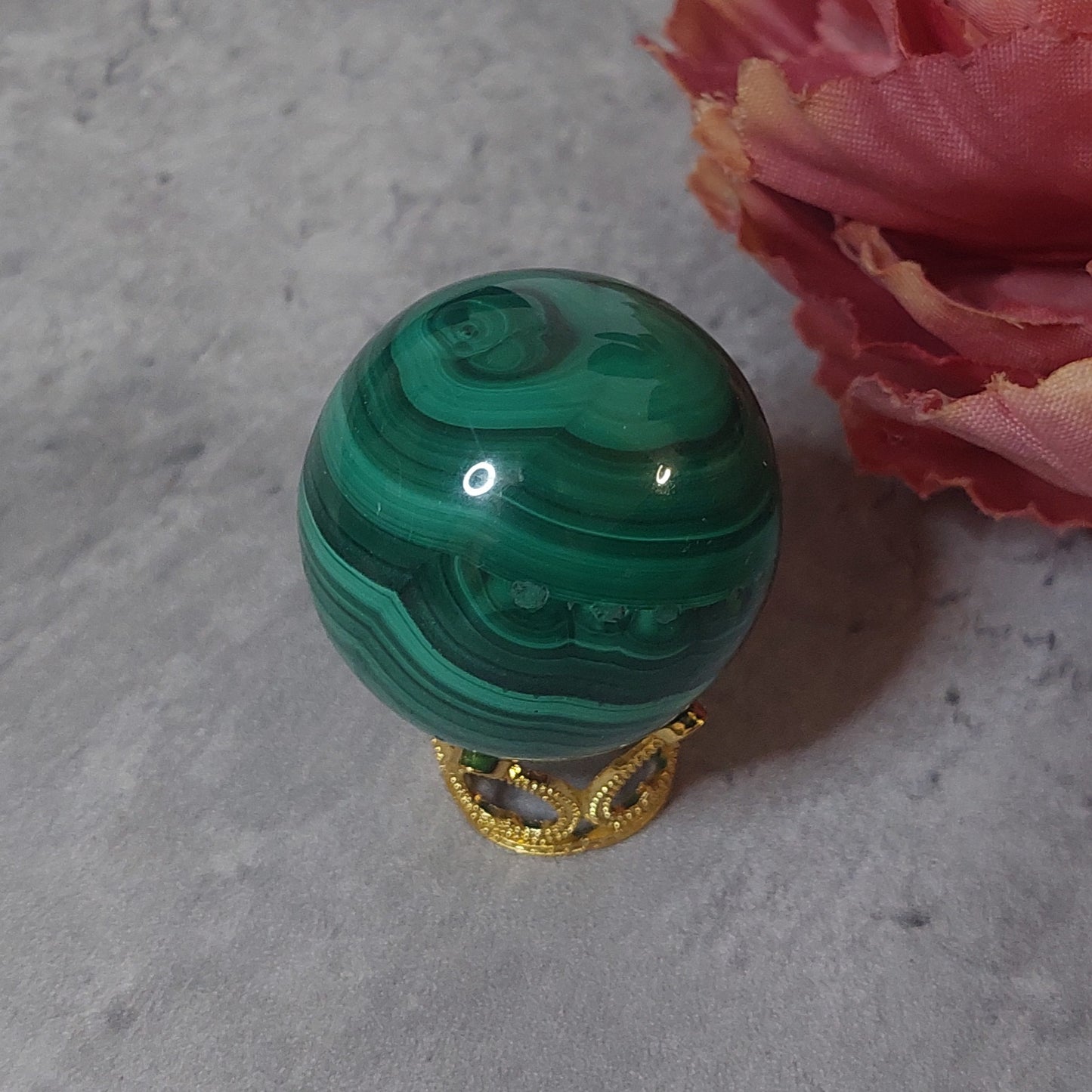 Kuula 3,5cm malakiitti
