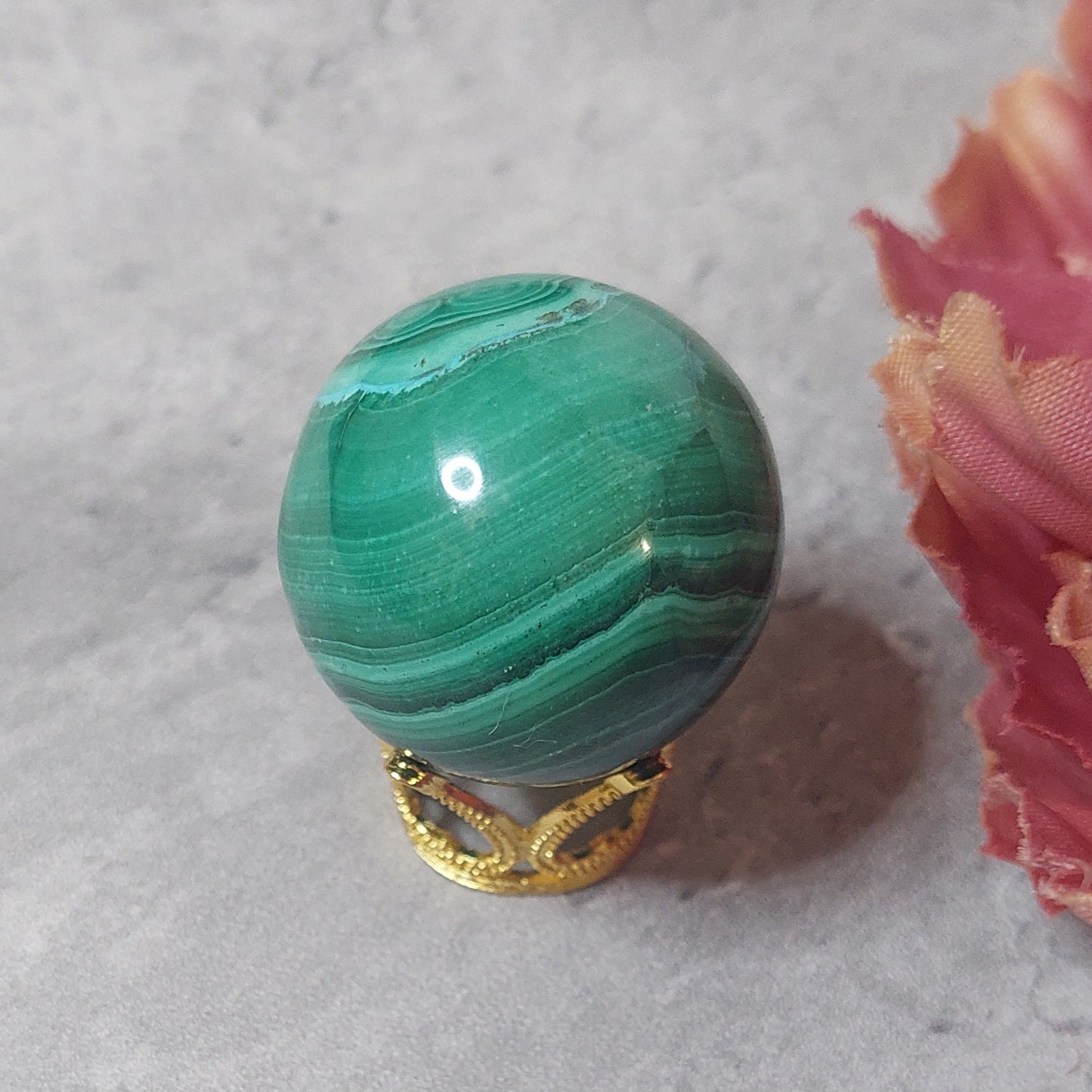 Kuula 3cm malakiitti