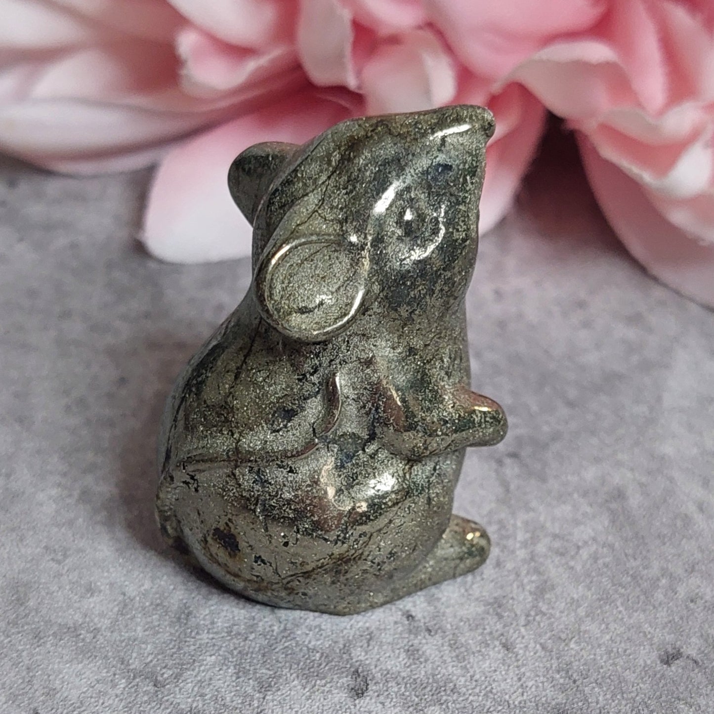 Hiiri, pyriitti 4cm