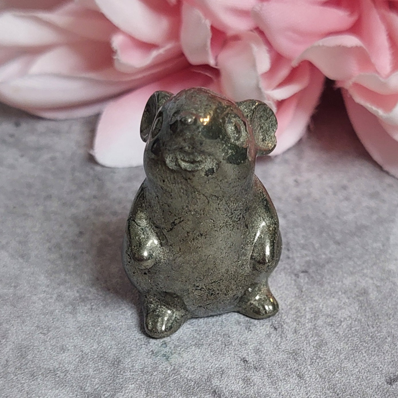 Hiiri, pyriitti 4cm