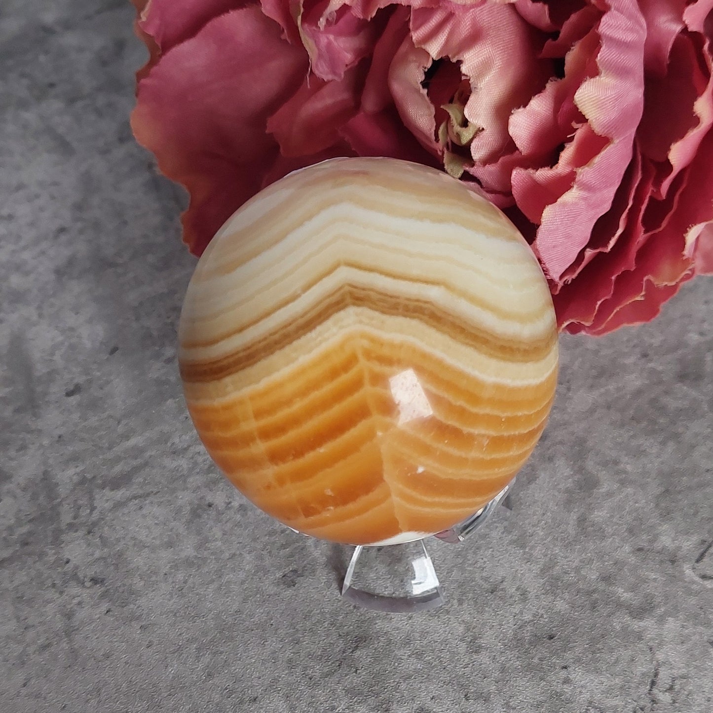 Pallo, appelsiinikalsiitti 5,5cm