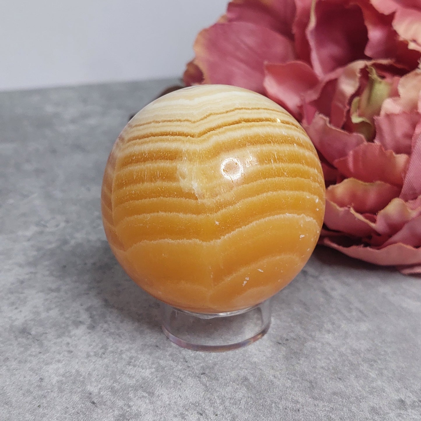 Pallo, appelsiinikalsiitti 6cm