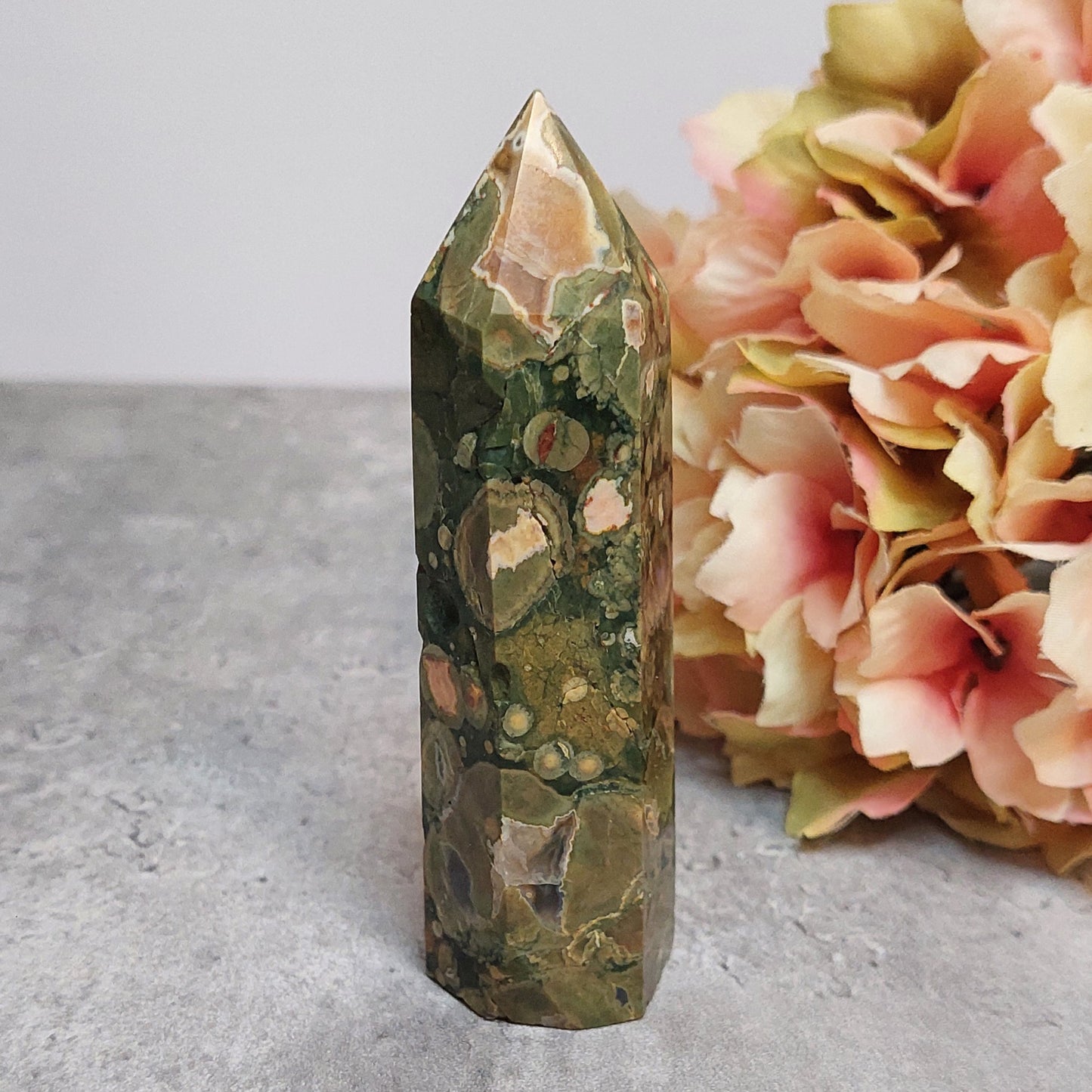 Torni, rainforest jasper 9,5cm