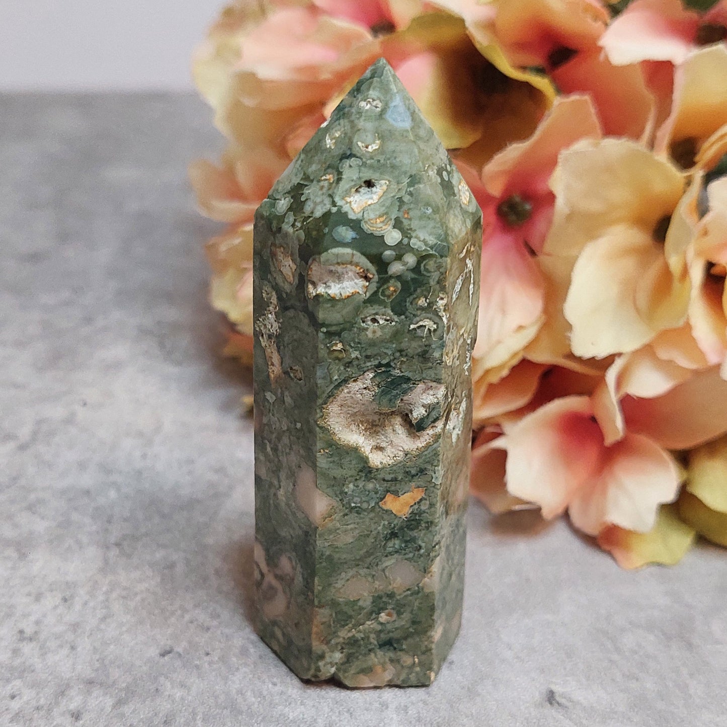Torni, rainforest jasper 8cm