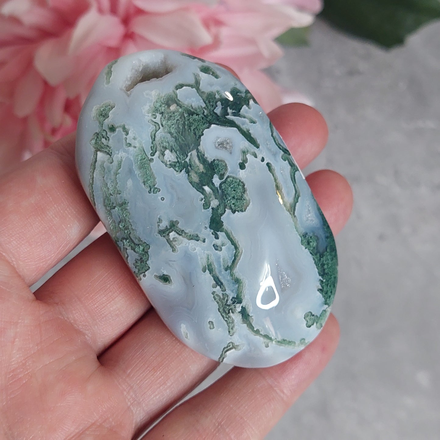 Kämmenkivi, sammalakaatti