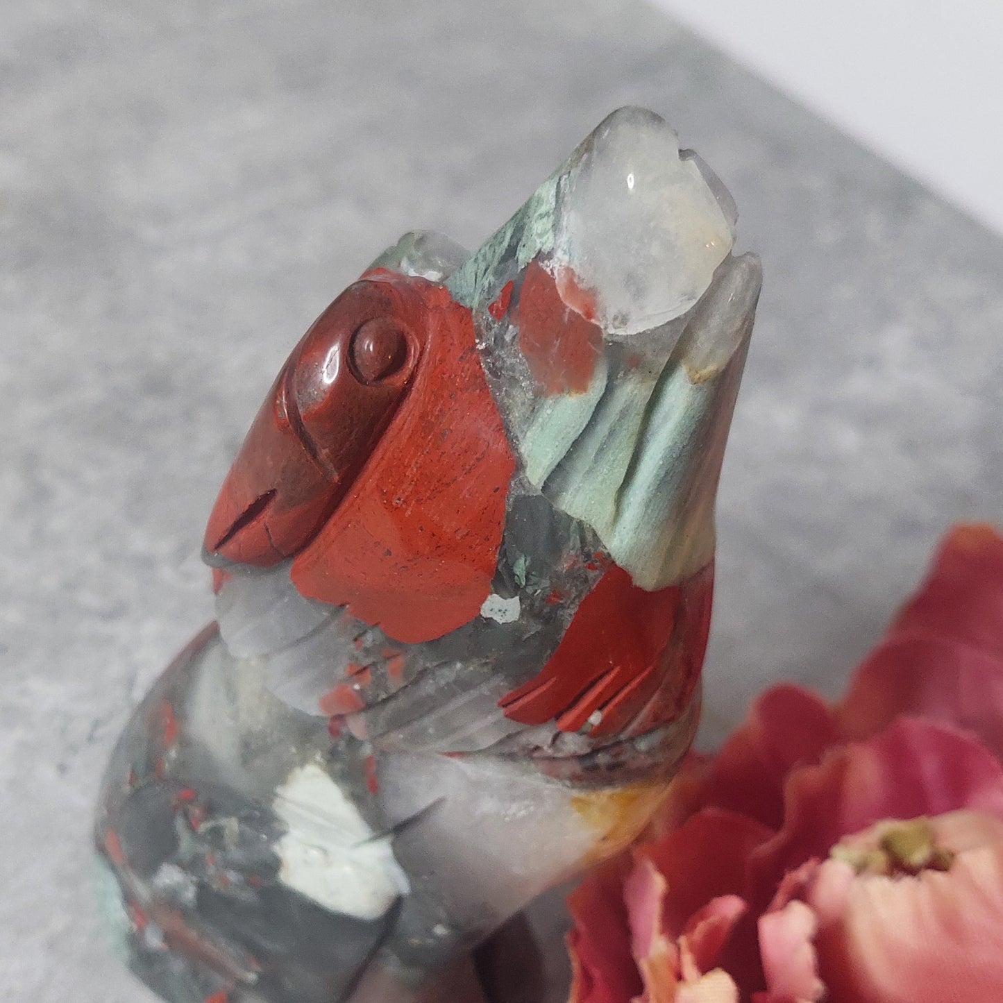 Susi, african bloodstone 14cm