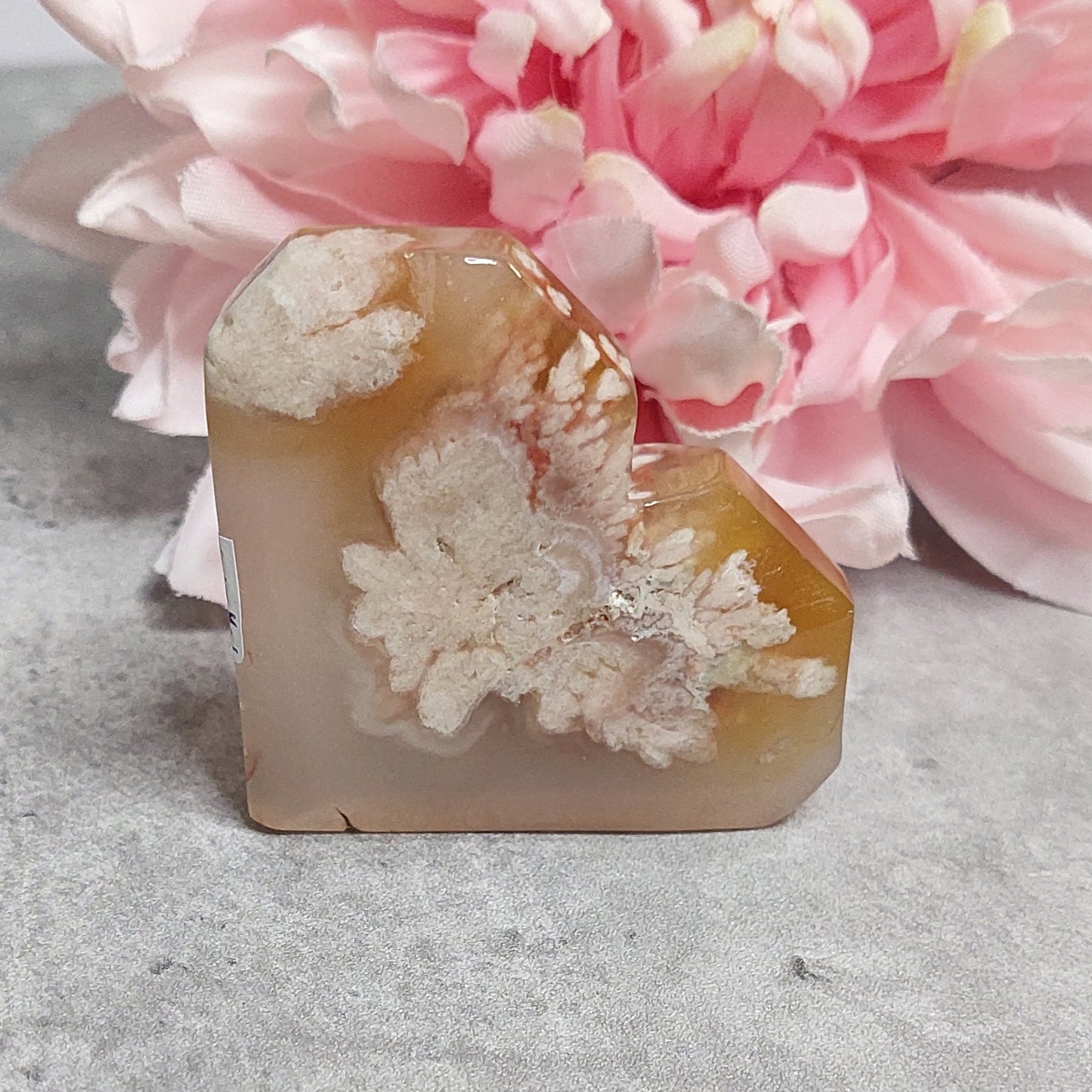 Sydän, kukka-akaatti