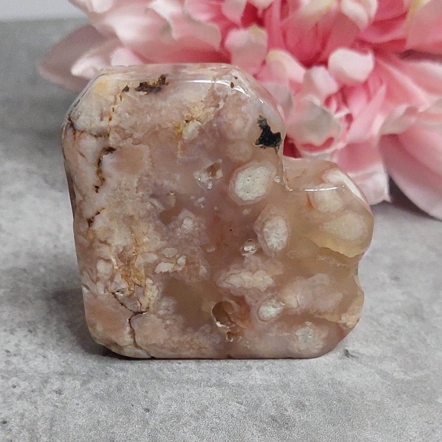 Sydän, kukka-akaatti