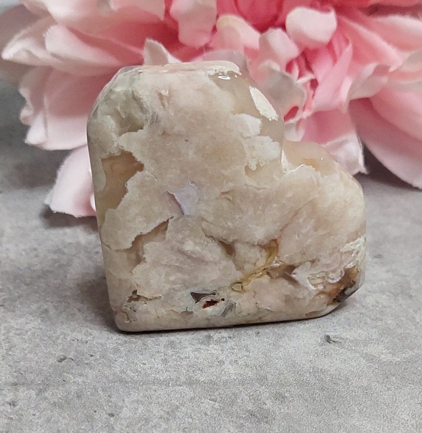 Sydän, kukka-akaatti