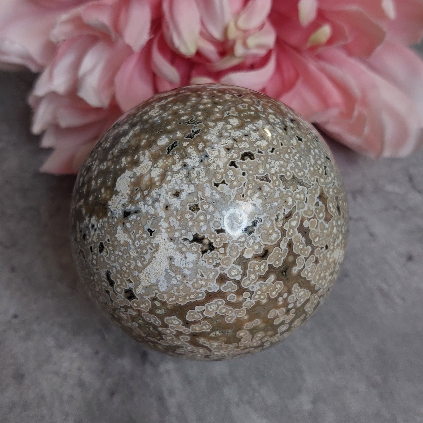 Pallo, valtamerijaspis 6,5cm