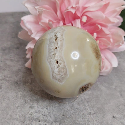 Pallo, akaatti 7,5cm