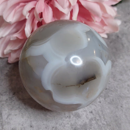 Pallo, akaatti 7,4cm