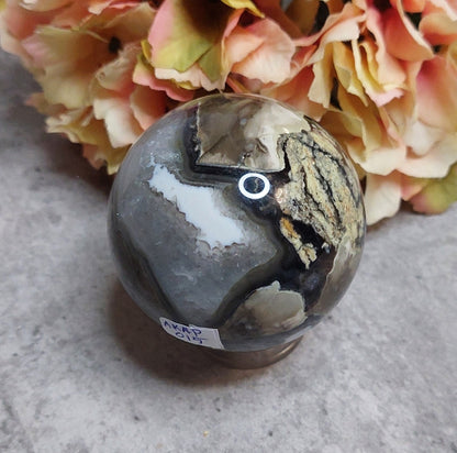 Pallo, volcano akaatti 6cm