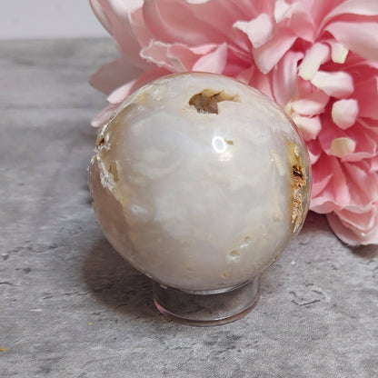 Pallo, Plum Blossom Akaatti Indonesia 5,7cm