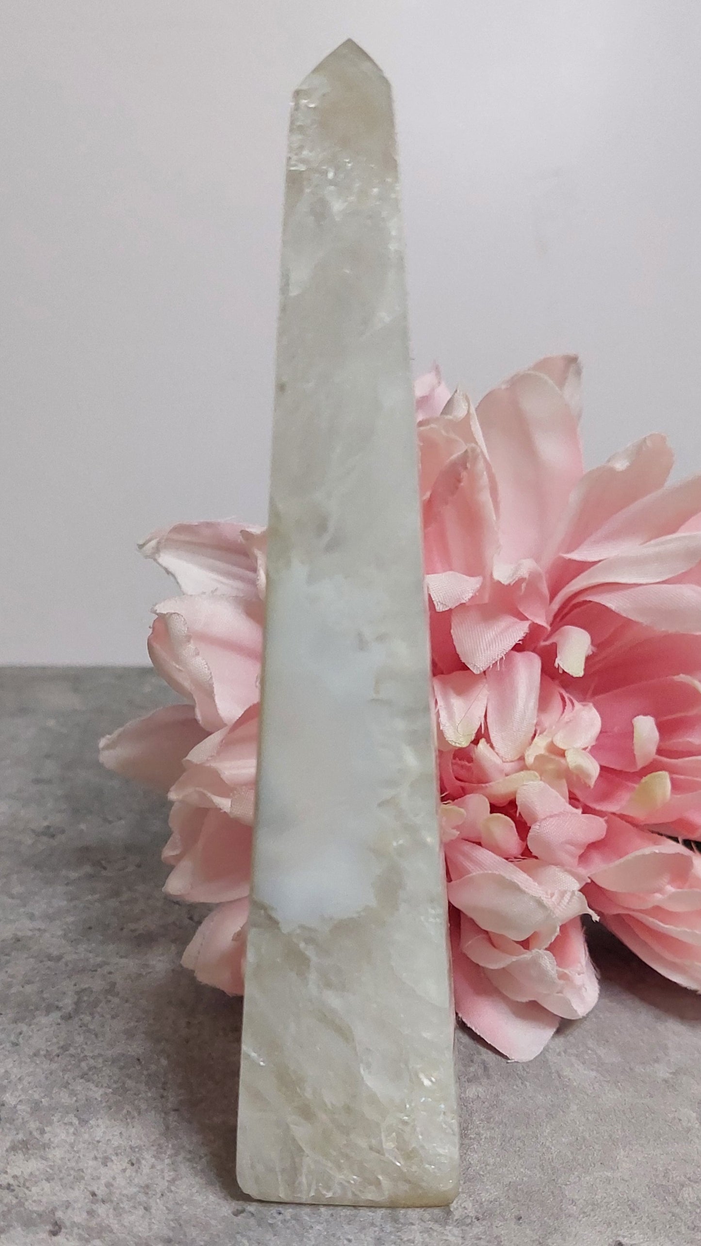 Obeliski, akaatti Brasilia 15cm