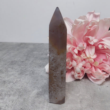 Torni, Akaatti-kvartsi Brasilia 12cm