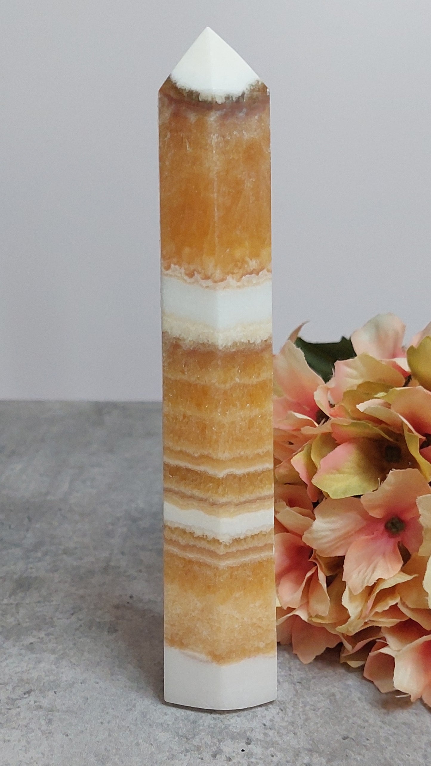 Torni, appelsiinikalsiitti 17cm