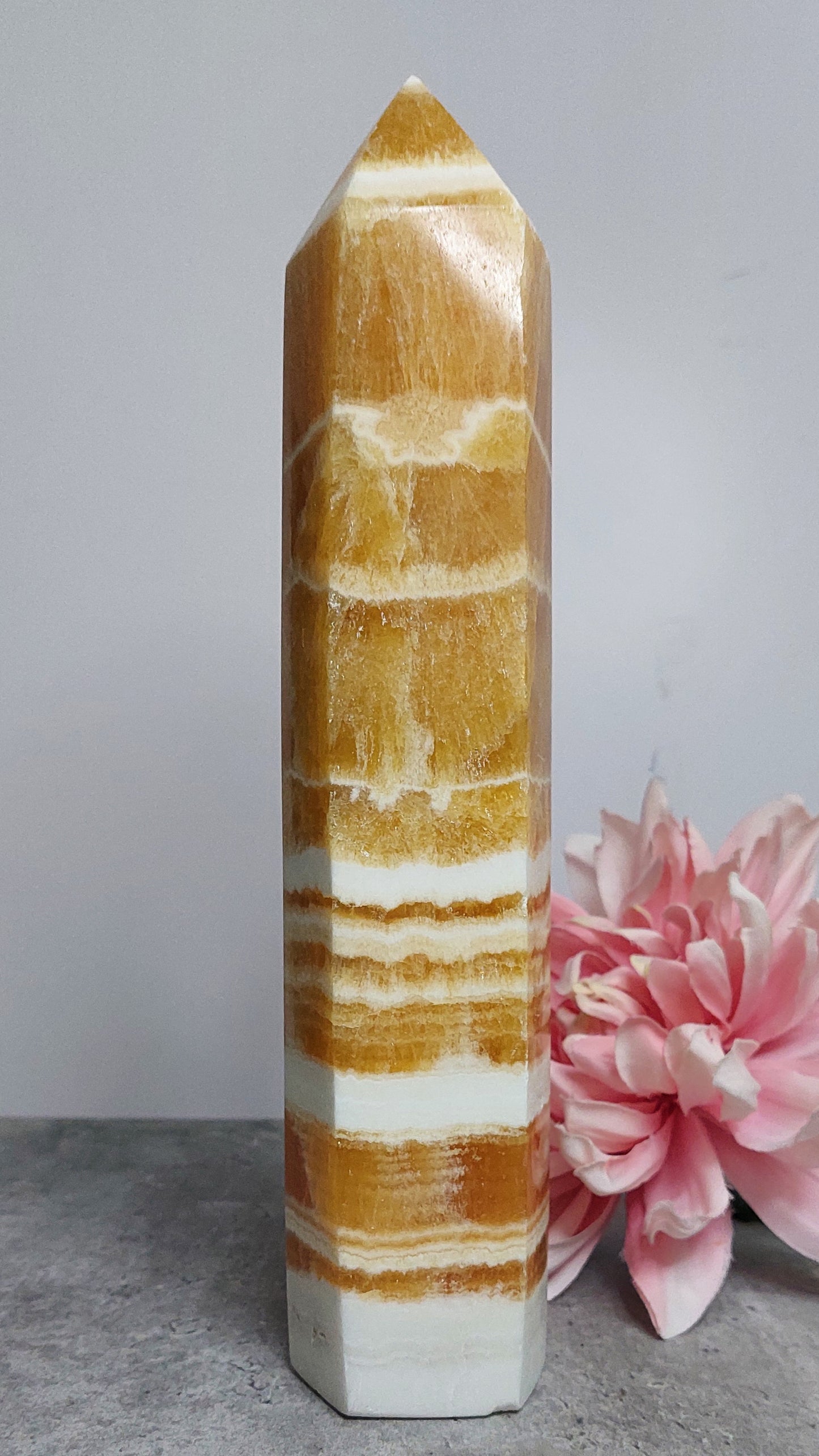 Torni, appelsiinikalsiitti 27cm JÄTTI