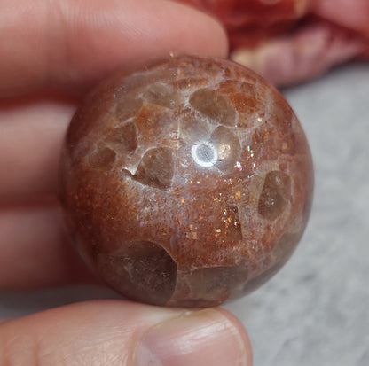 Kuula , sunstone 3,5cm