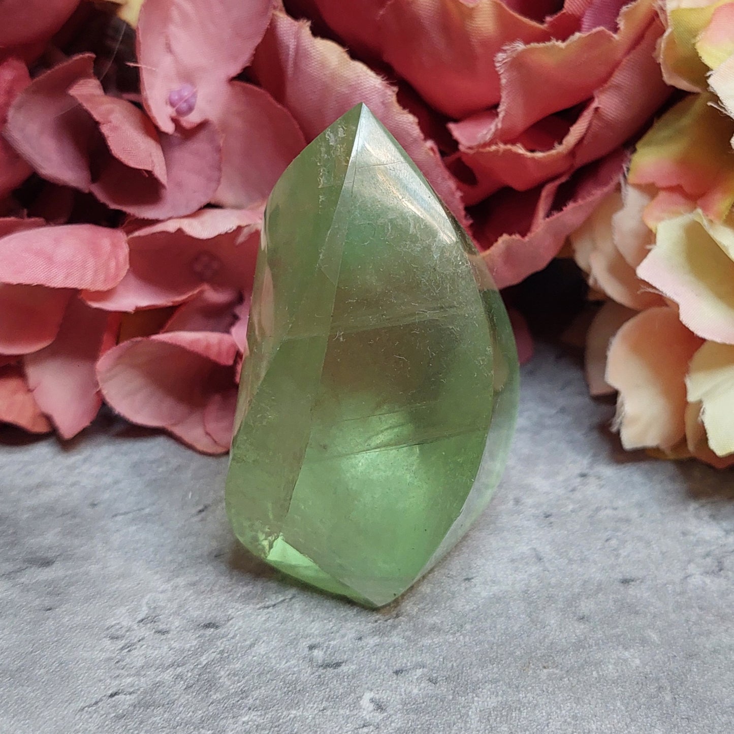 Liekki, fluoriitti vihreä