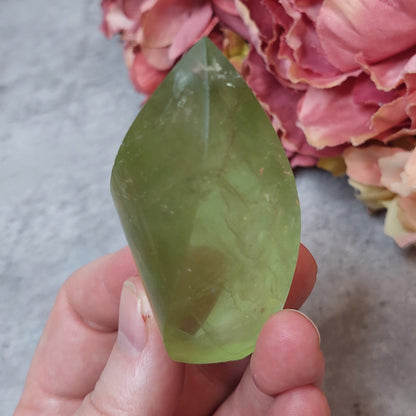 Liekki, fluoriitti vihreä