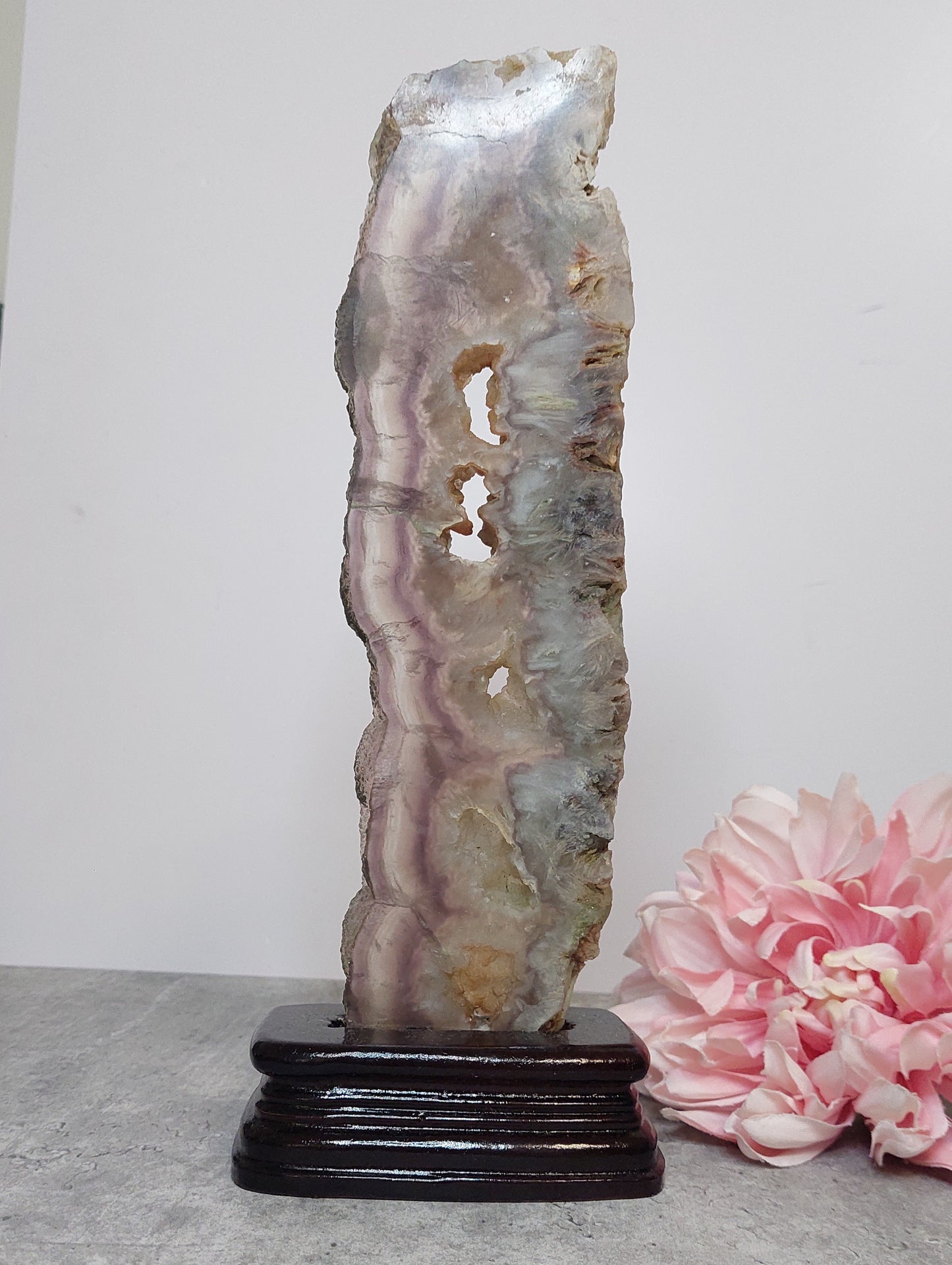 Fluoriitti slab jalassa