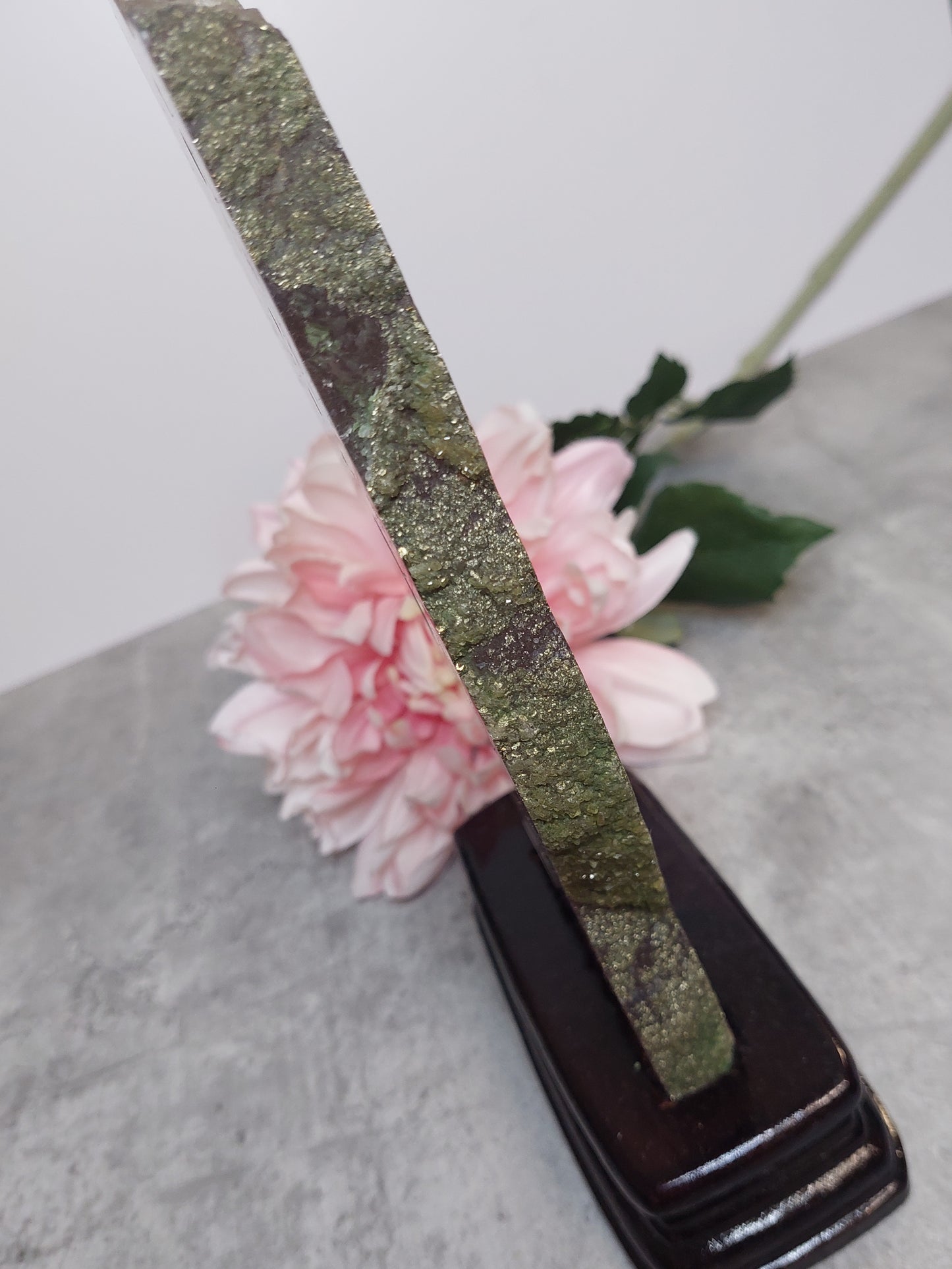 Fluoriitti slab jalassa