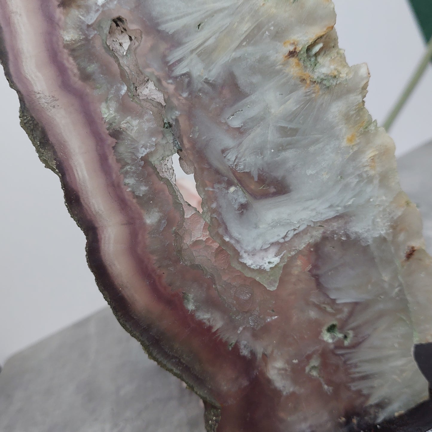 Fluoriitti slab jalassa