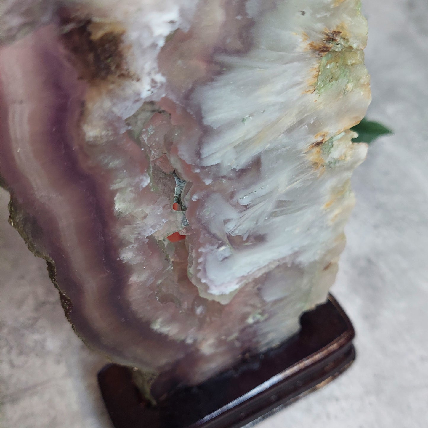 Fluoriitti slab jalassa
