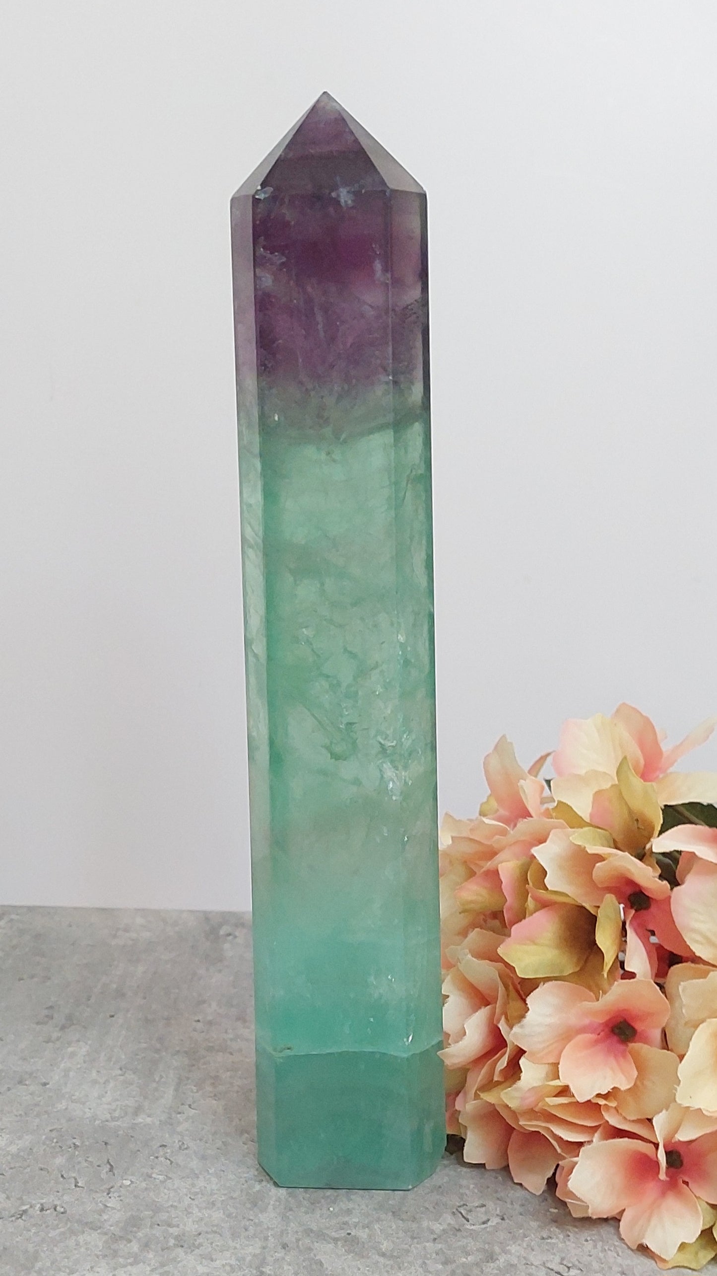 Torni, vesimelonifluoriitti 23cm