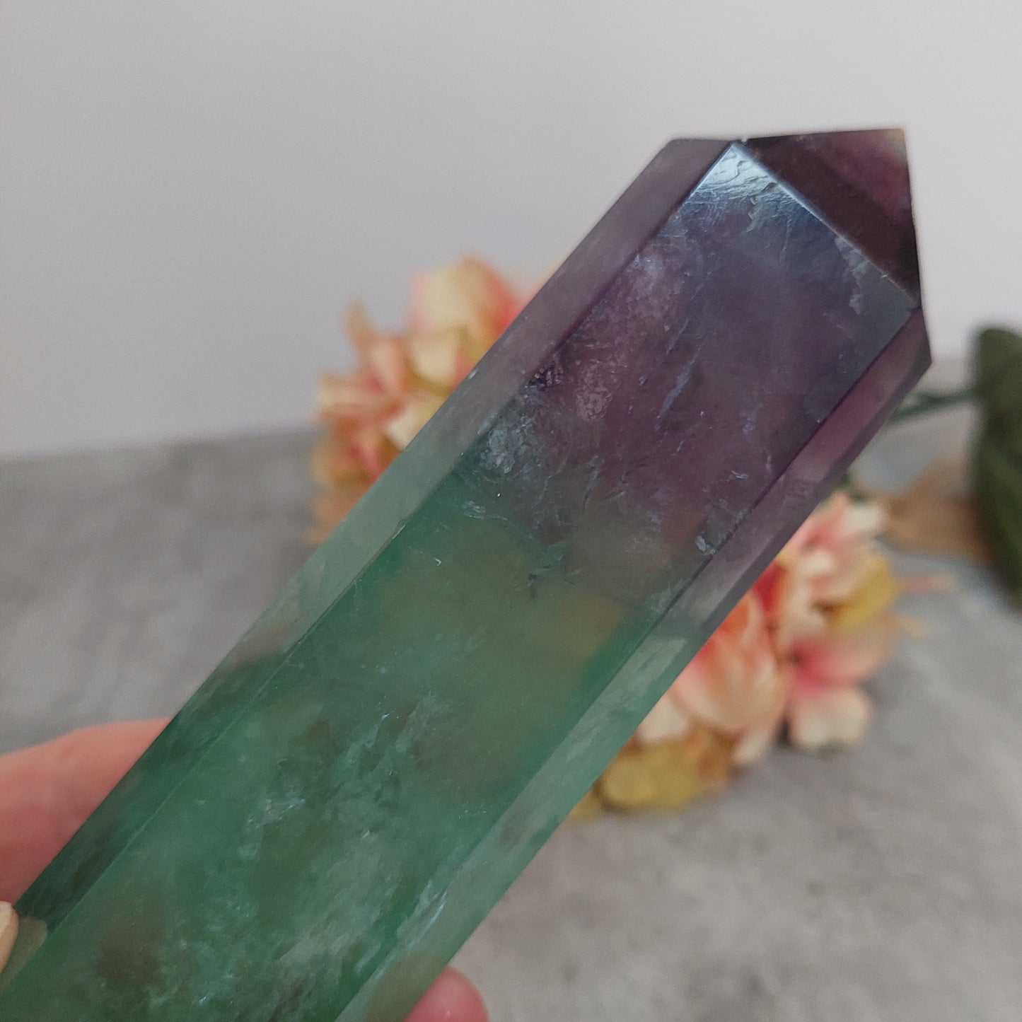 Torni, vesimelonifluoriitti 23cm